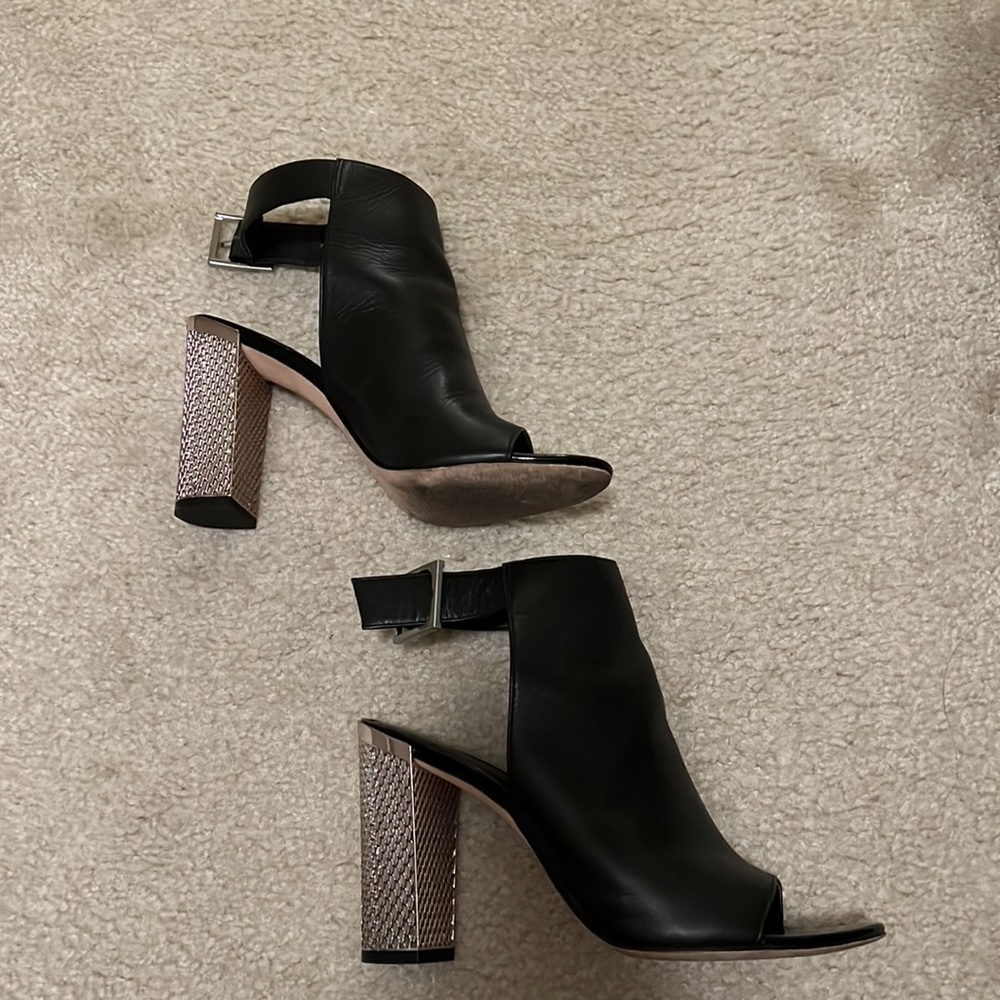 Calvin Klein Block Heel Open Toe Mule - image 2
